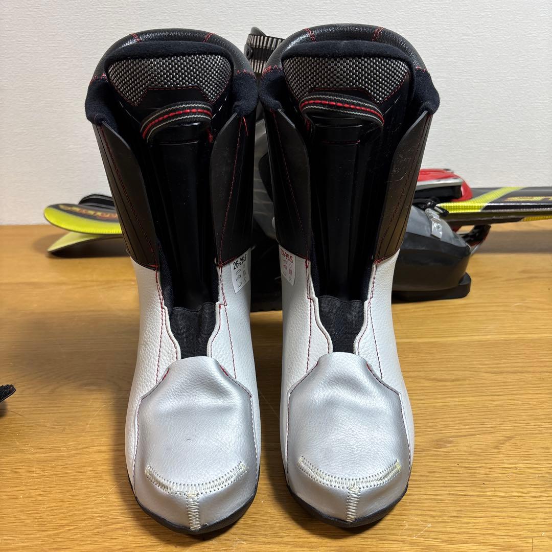 メンズ　ショートスキー　ファンスキーセット　Salomon 26-26.5cm