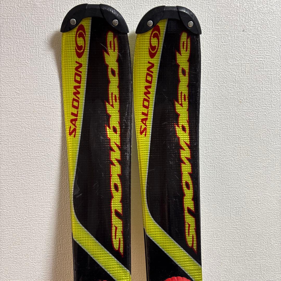 メンズ　ショートスキー　ファンスキーセット　Salomon 26-26.5cm