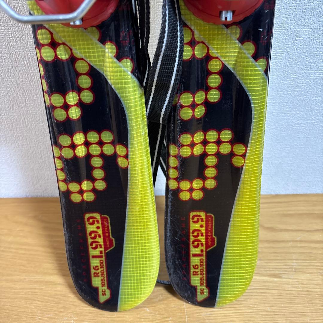 メンズ　ショートスキー　ファンスキーセット　Salomon 26-26.5cm