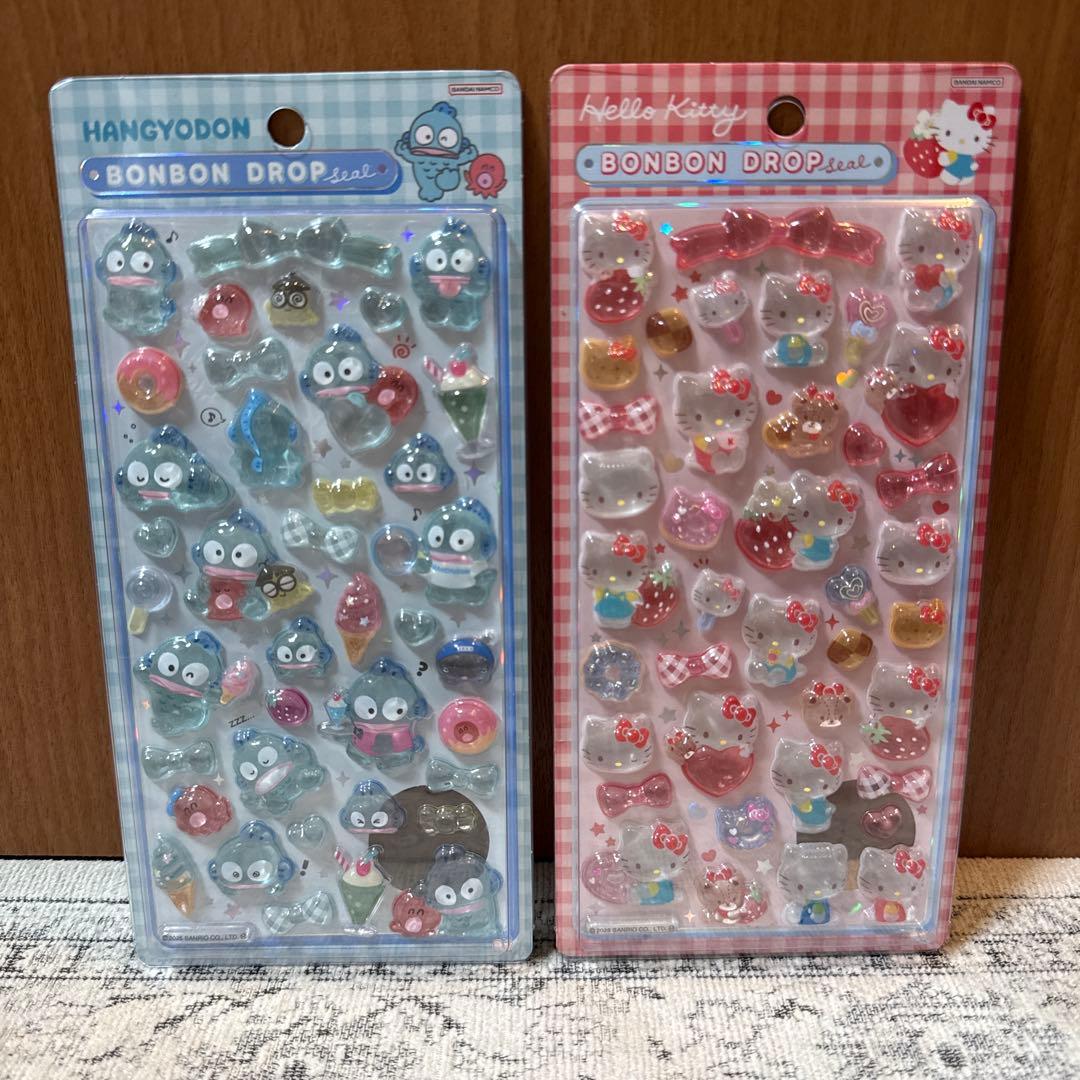 【正規品】ボンボンドロップシール　第二弾　ミニ　ジュエルプチドロ　など8枚セット