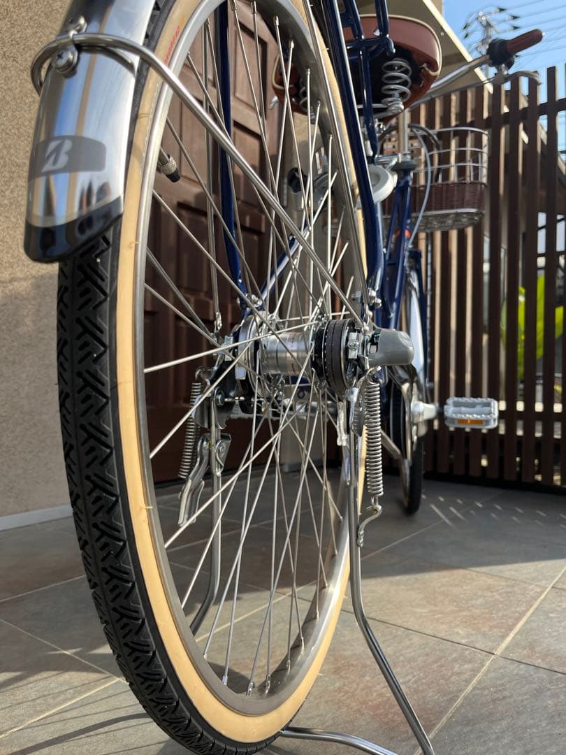 ブリヂストン高校生自転車カジュナアメリカンブルー27インチCB73B2
