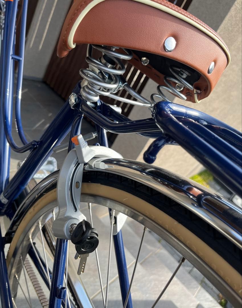 ブリヂストン高校生自転車カジュナアメリカンブルー27インチCB73B2