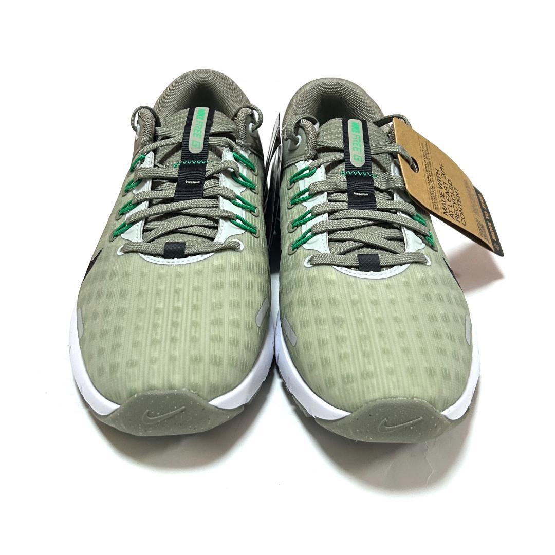 新品　NIKE　26㎝　ナイキ フリーゴルフ　NN　グリーン　スパイクレス