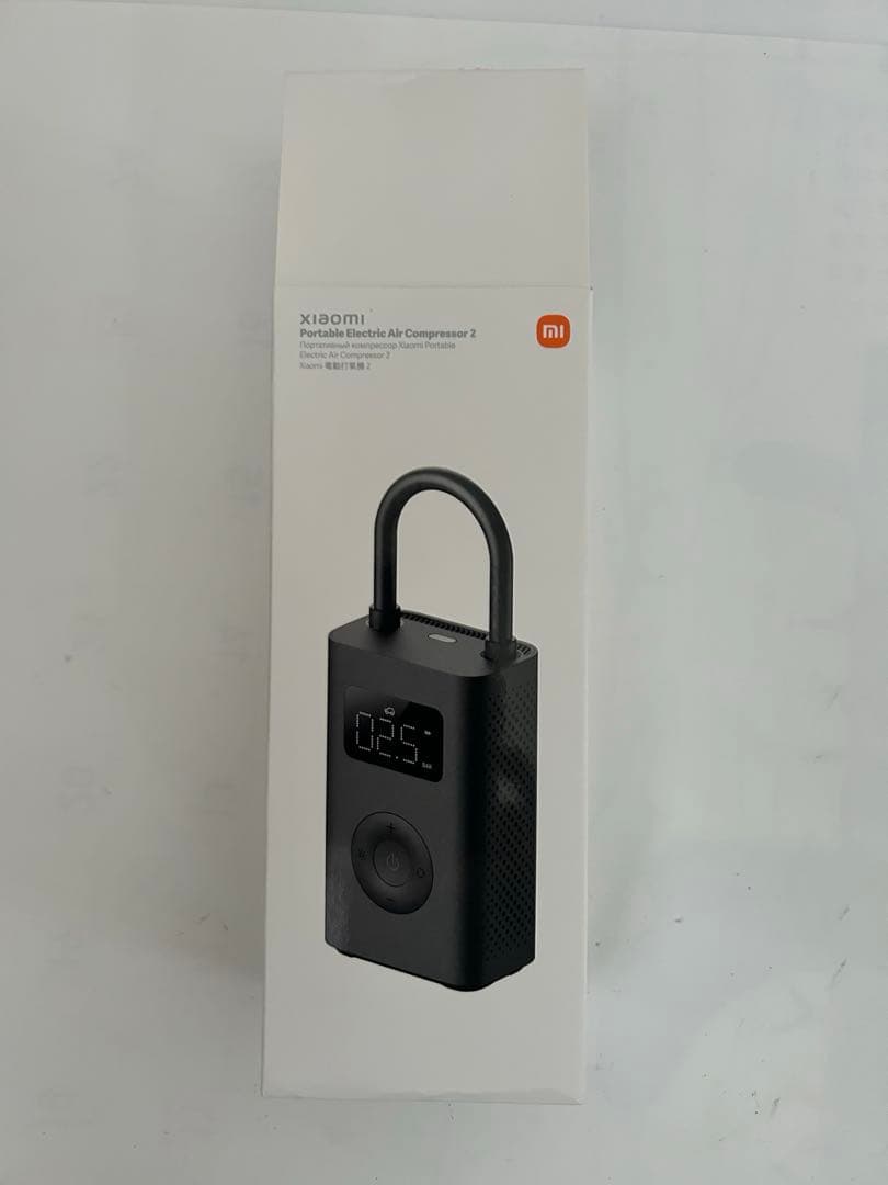 【便利グッズ】Xiaomi 電動エアコンプレッサー