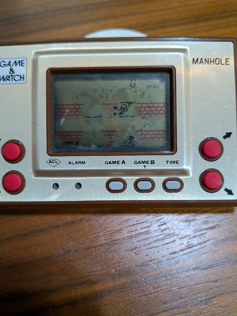 任天堂　ゲームウォッチ MANHOLE　マンホール