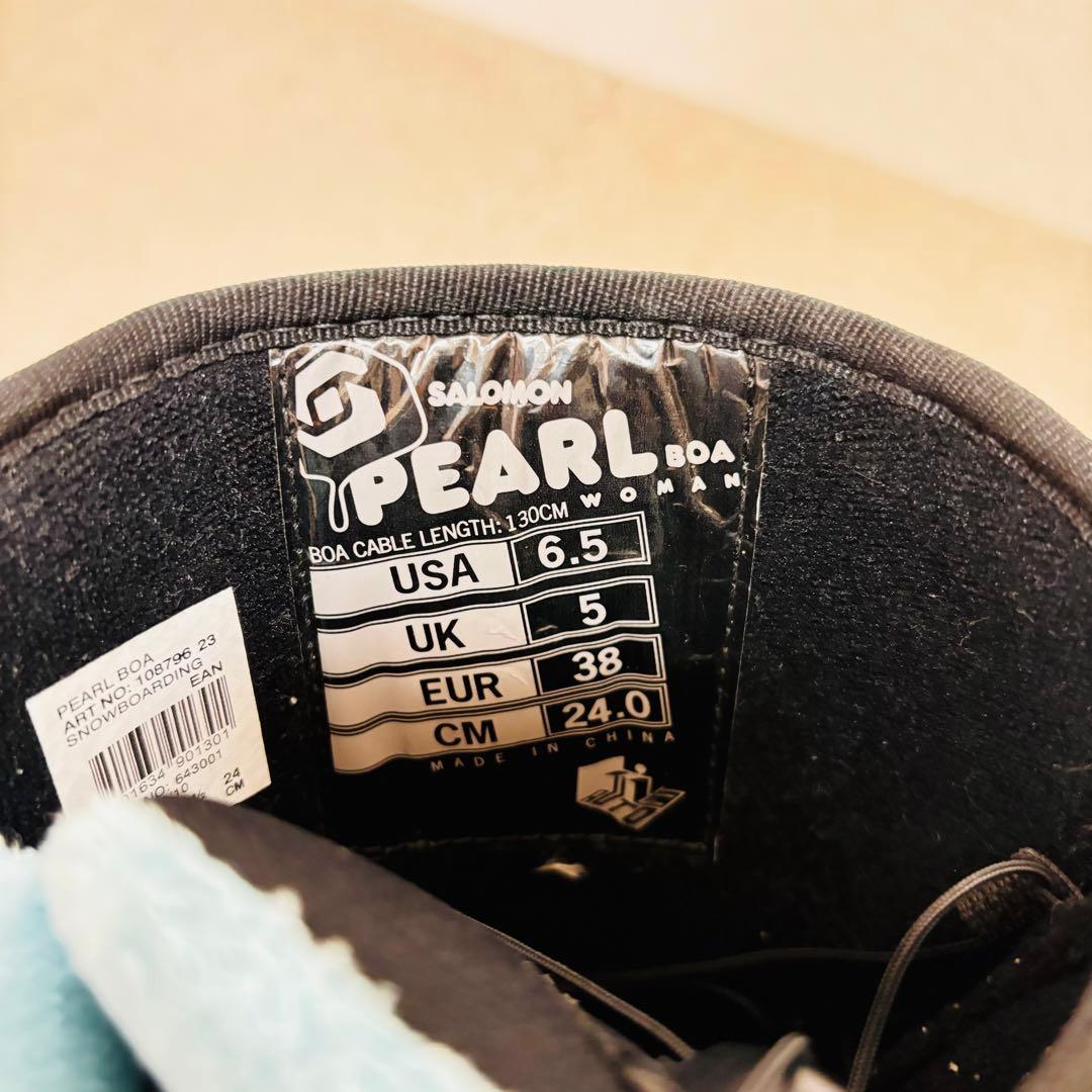 Salomon パール　ボア 24cm レディース