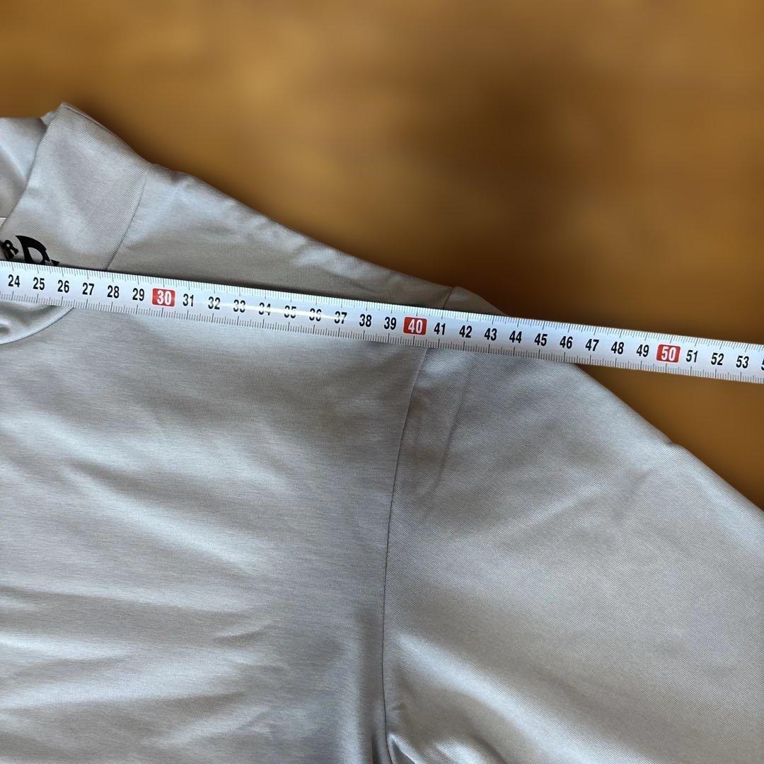☆新品☆Russeluno ラッセルノ グレー ハイネック長袖シャツ L 裏起毛