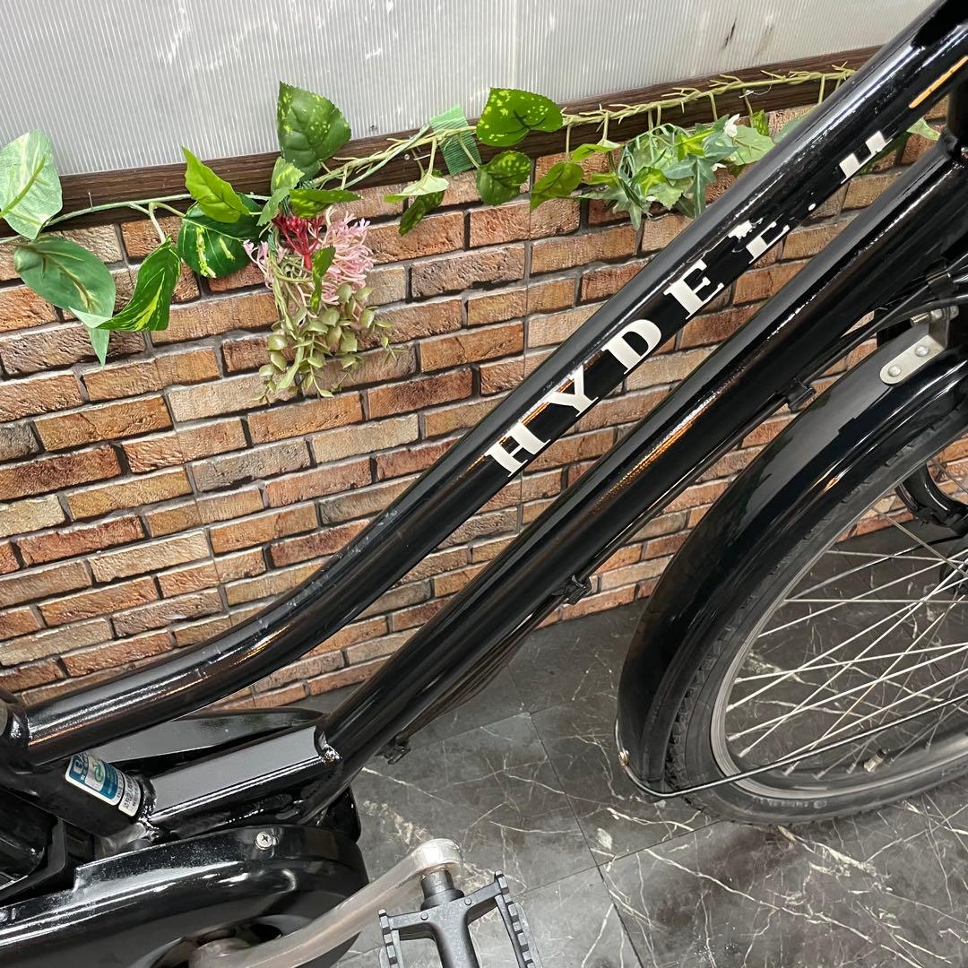 【4】電動自転車 ブリヂストン HYDEE.Ⅱ ブラック