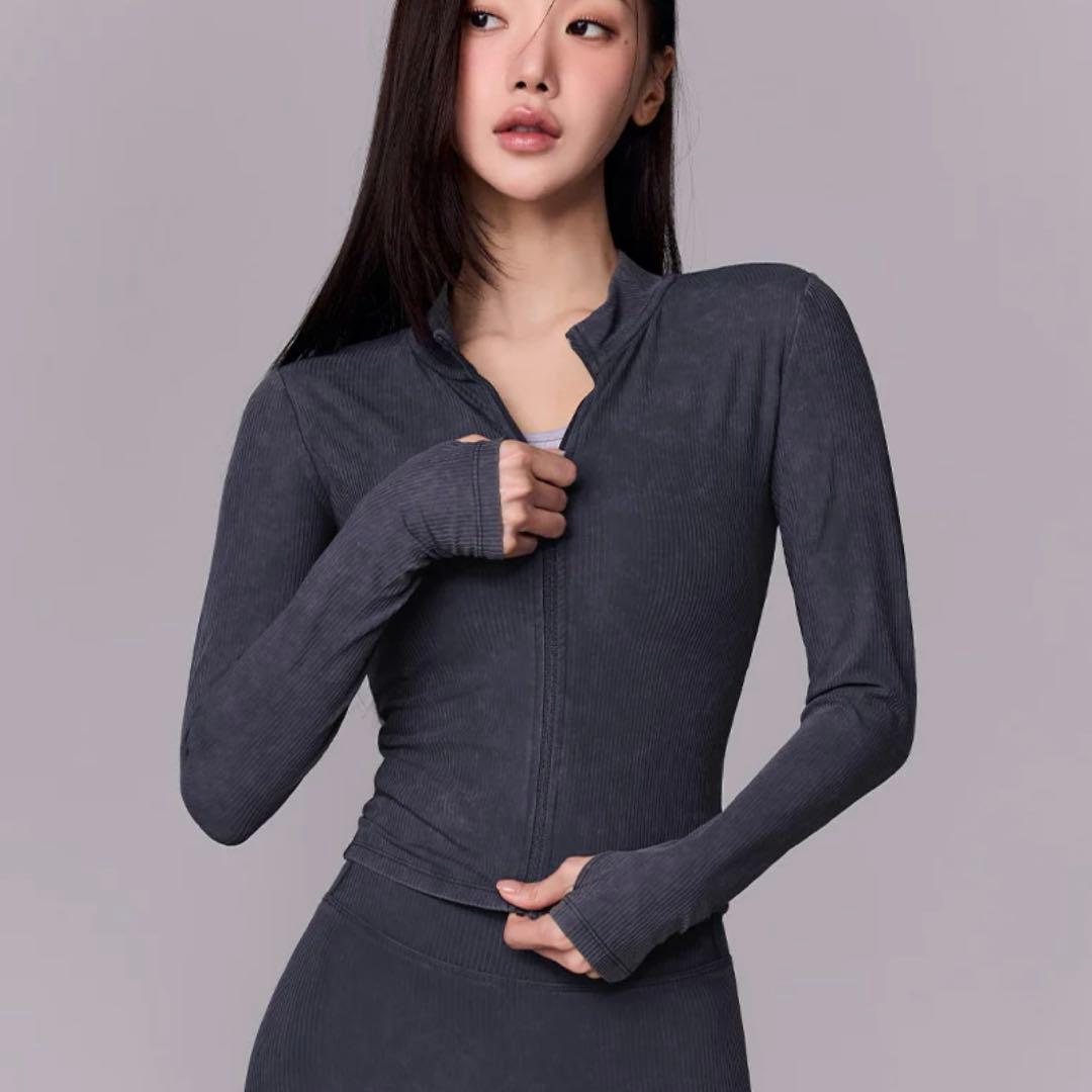 【完売品】【新作】ZEXYMIX ウォッシュド リブ フィット M