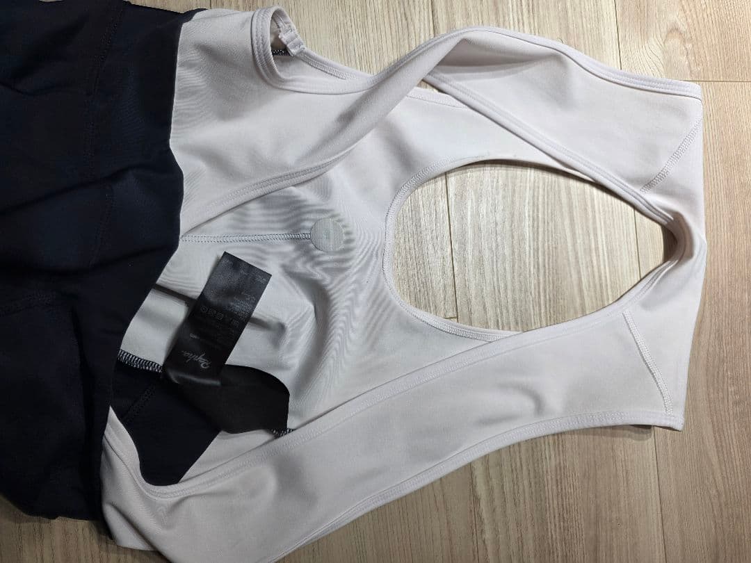 美品 ラファー　CORE CARGO BIB SHORTS ビブショーツ黒　Ｍ