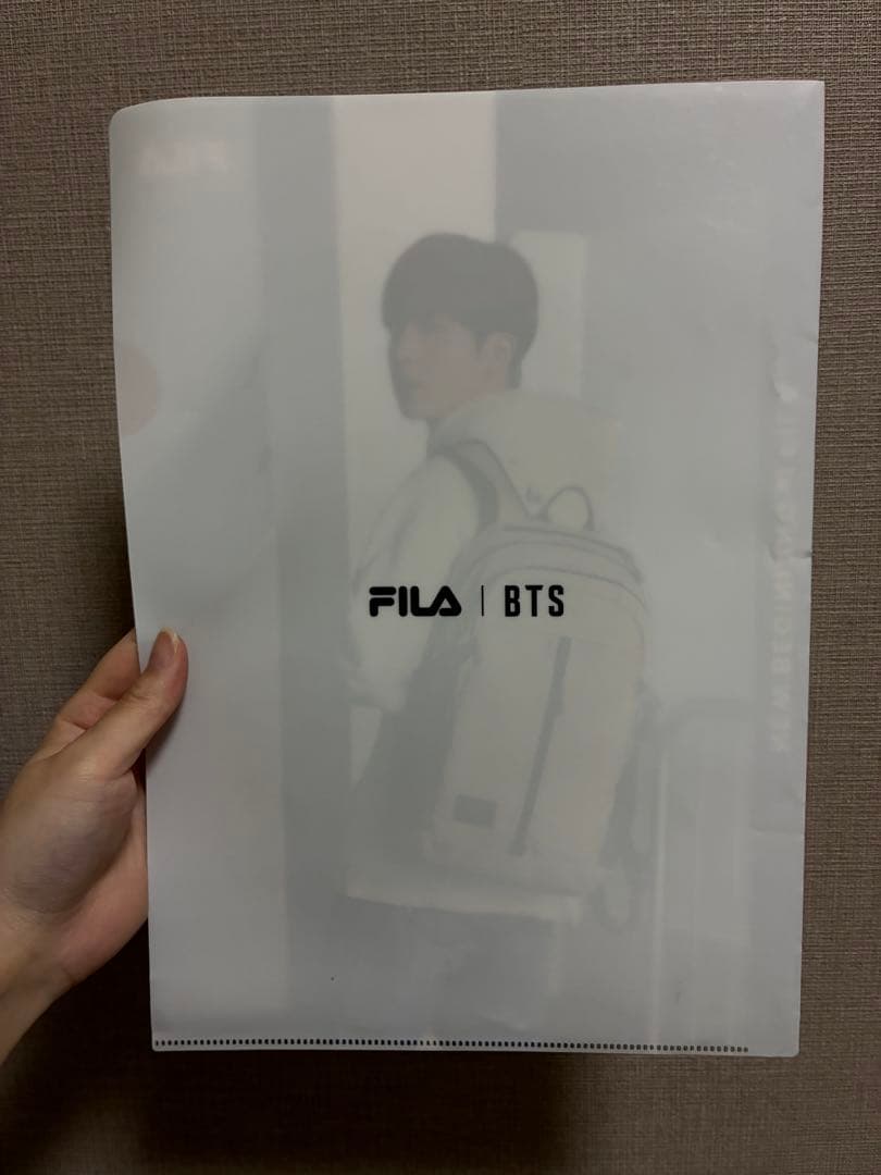 【ガチもんのレア】【非売品】BTS JIN クリアファイル