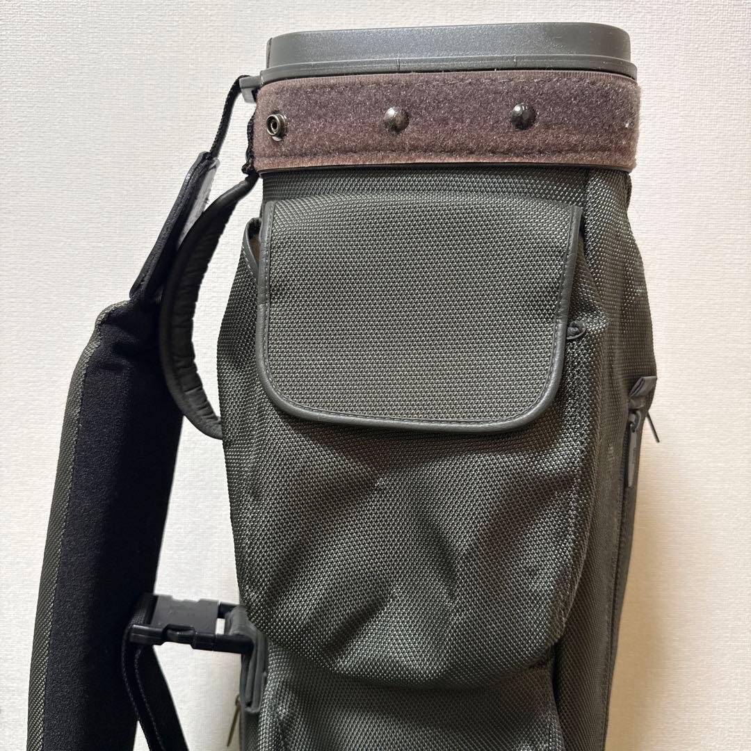 希少 PRGR プロギア キャディバッグ カーキ 軽量 2.4kg