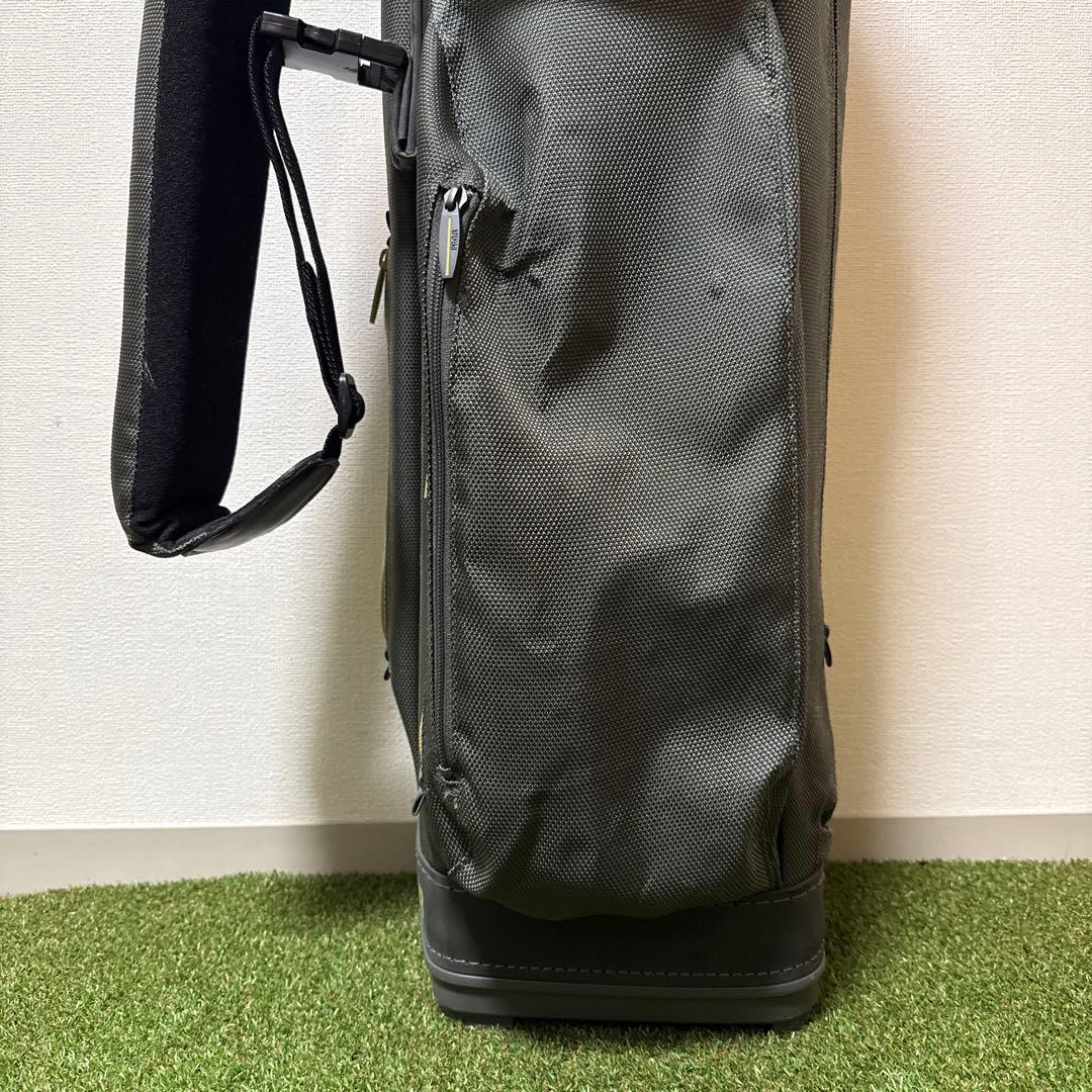 希少 PRGR プロギア キャディバッグ カーキ 軽量 2.4kg