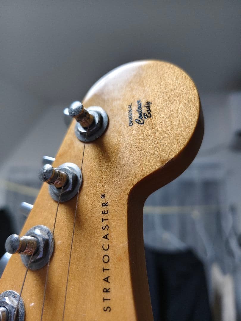 MEXICO Fender PLAYER STRAT HSS MN PWT　受取
