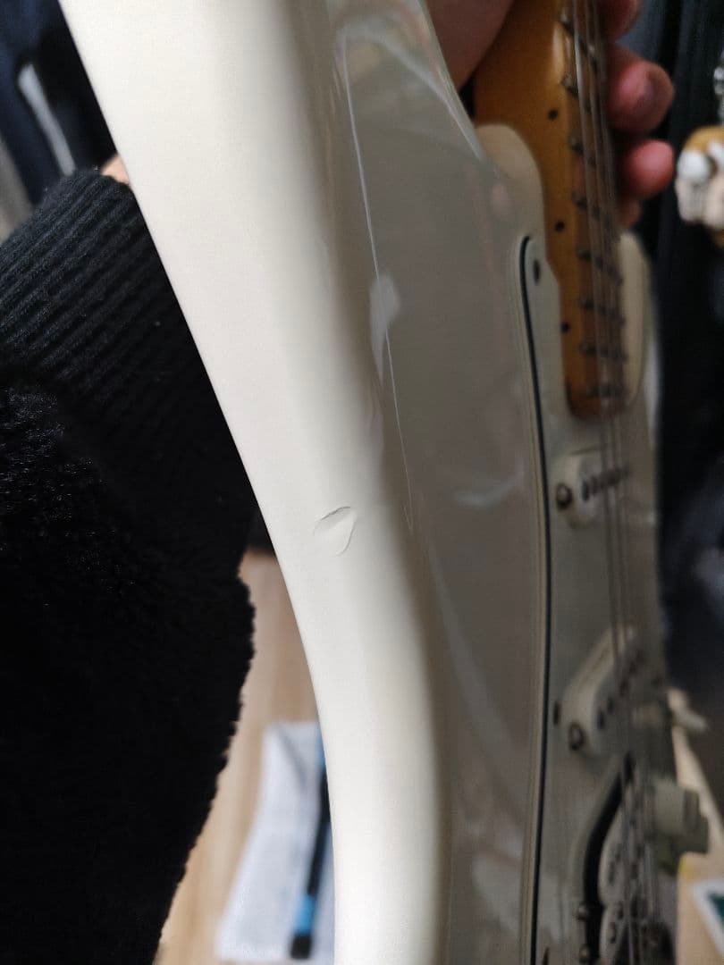 MEXICO Fender PLAYER STRAT HSS MN PWT　受取