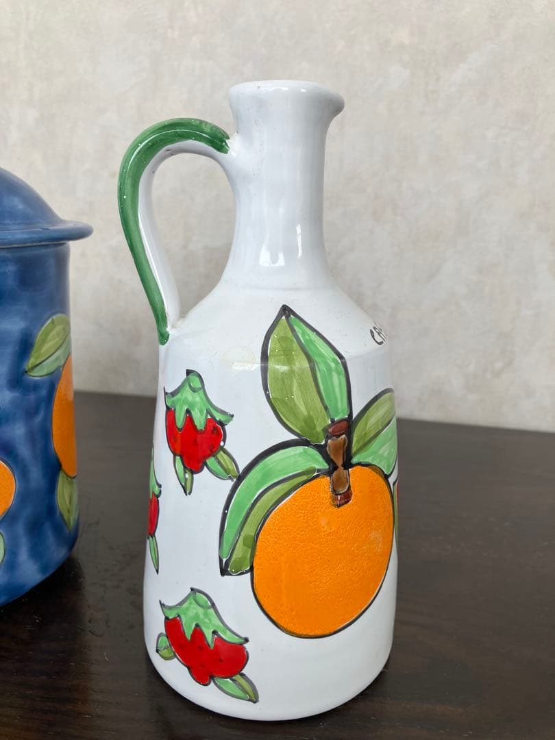 イタリア　シチリア島　ニーノパルッカ陶器3点セット　出品2月28日まで