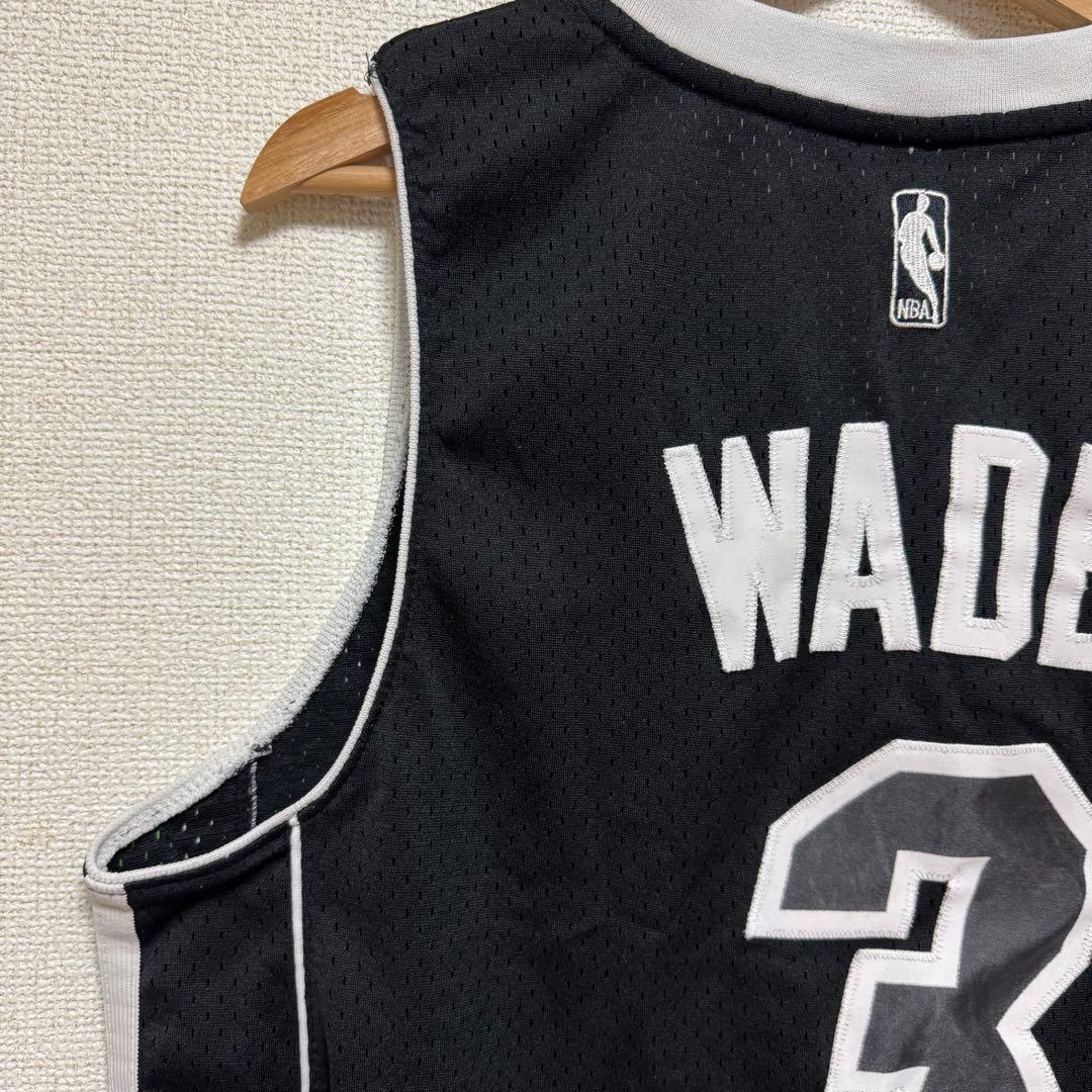 Reebok リーボック NBA ヒート ウェイド ユニフォーム バスケット L