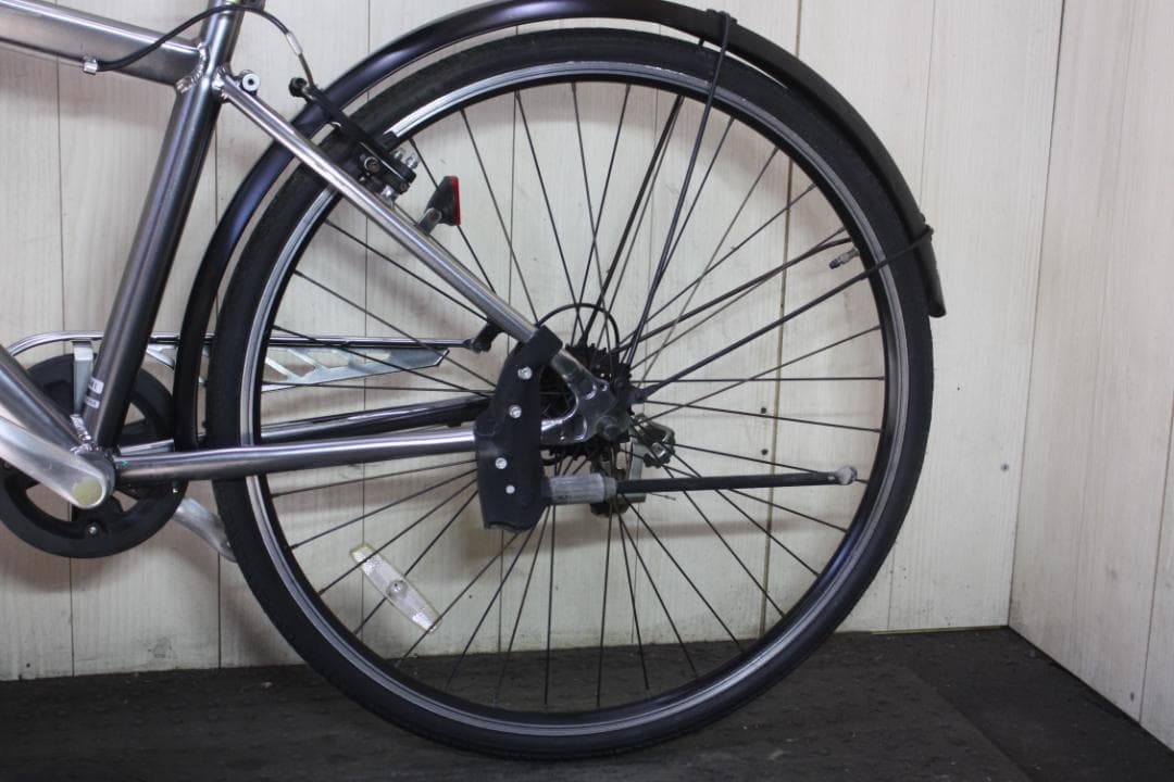 シルバーシティサイクル 26インチ 前面バスケット付き