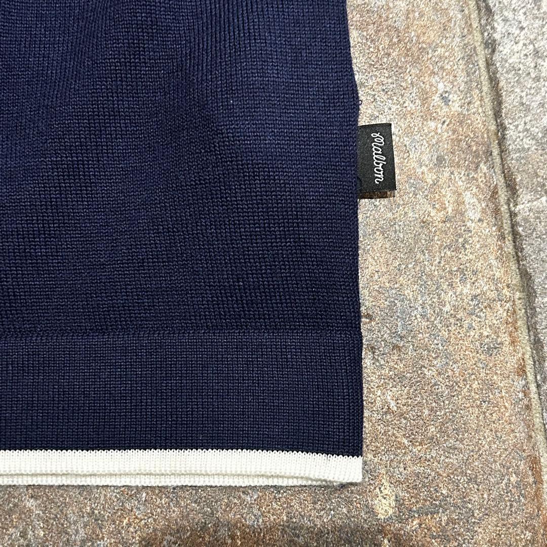 マルボンゴルフ（MALBON GOLF）　半袖　ポロシャツ　ニット