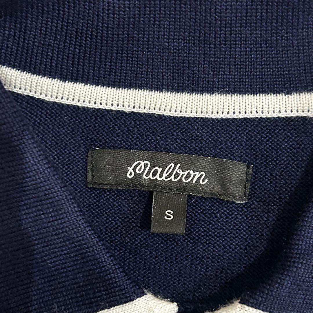 マルボンゴルフ（MALBON GOLF）　半袖　ポロシャツ　ニット