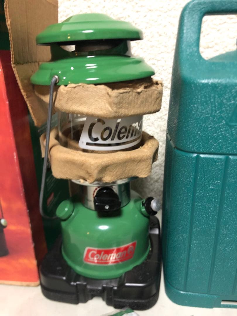 未使い用Coleman 285-749J　ガソリンランタン カエルカラー