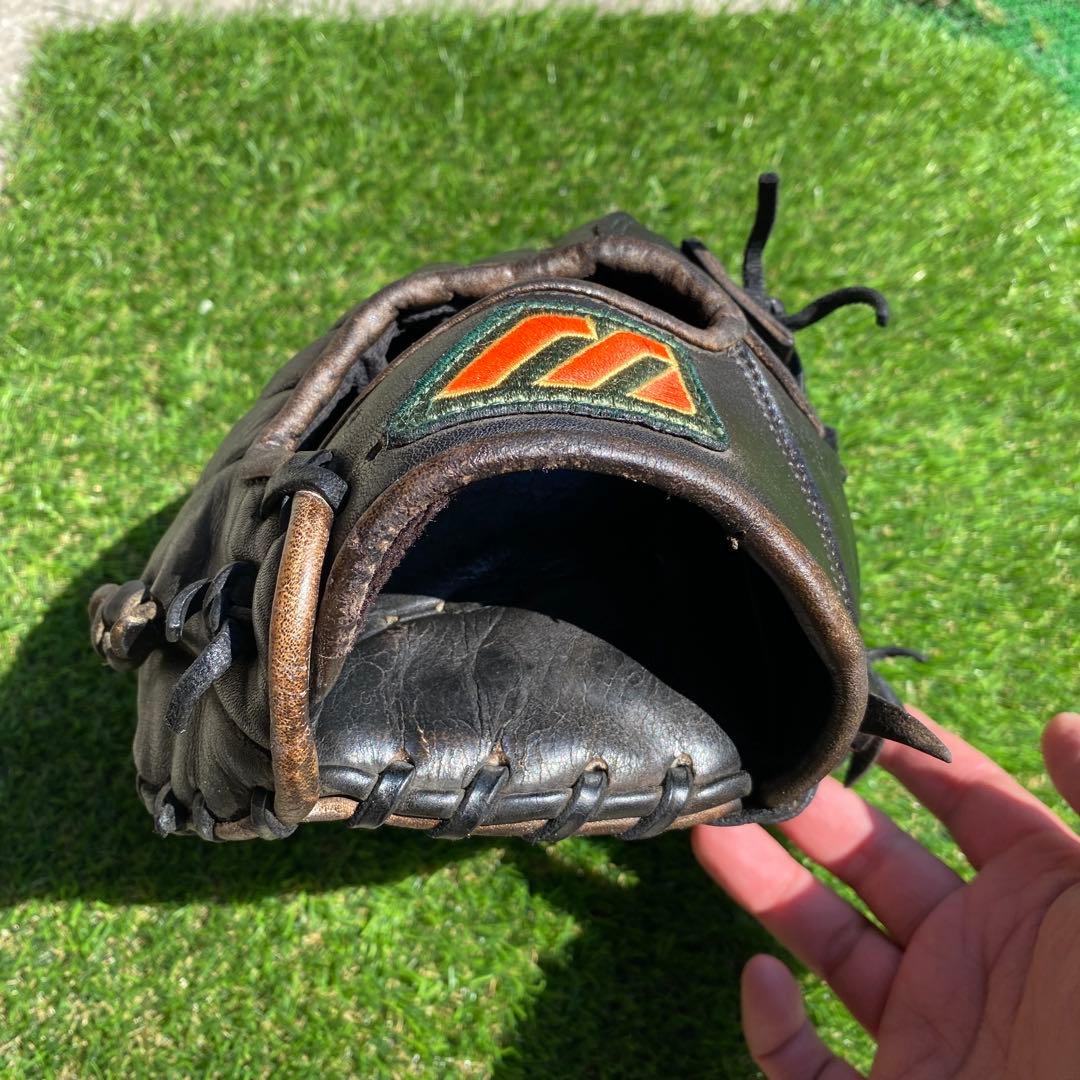 型良好　美品　ミズノ Buw League 軟式グローブ（ビッグM）