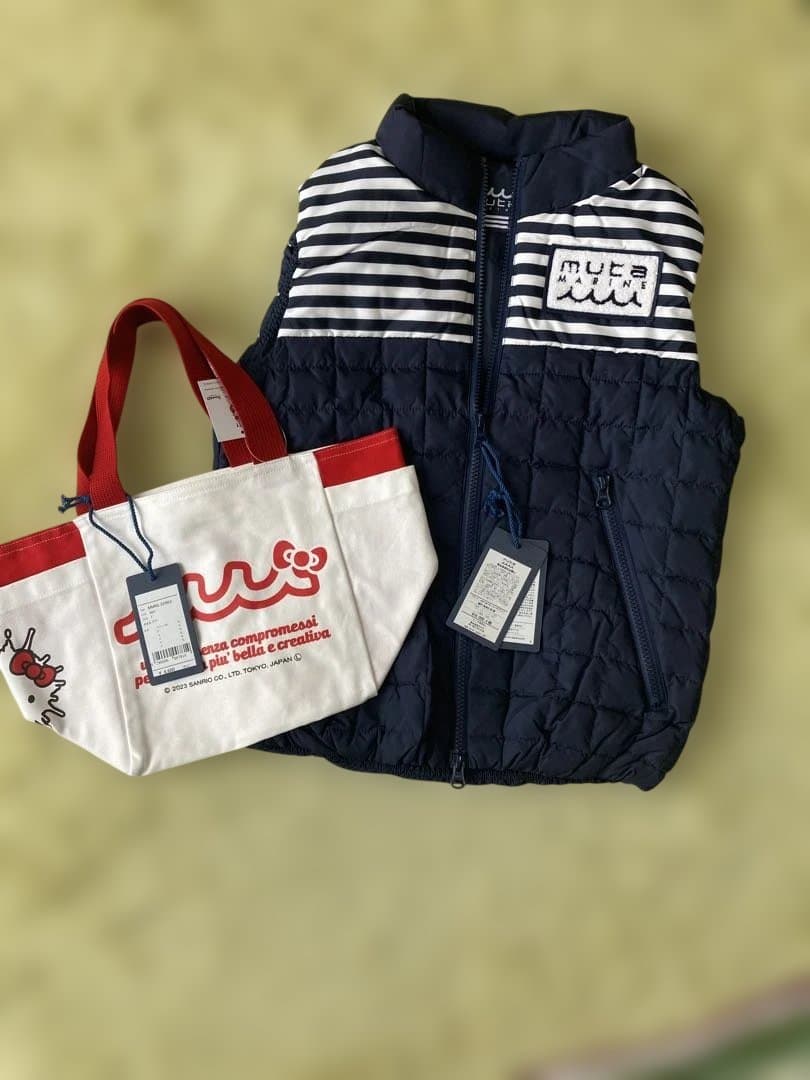 新品タグ付き　ｍｕｔａ　MARINE ベスト