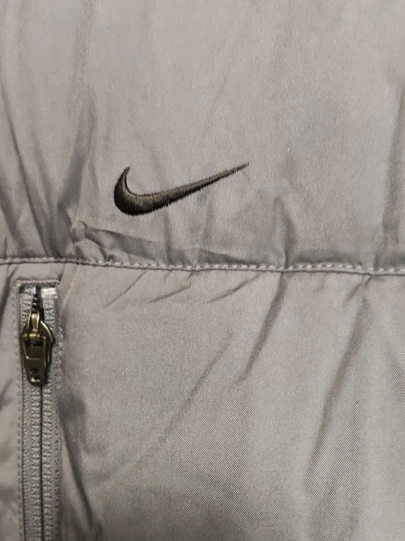Nike ダウンロングコート グレー　メンズM