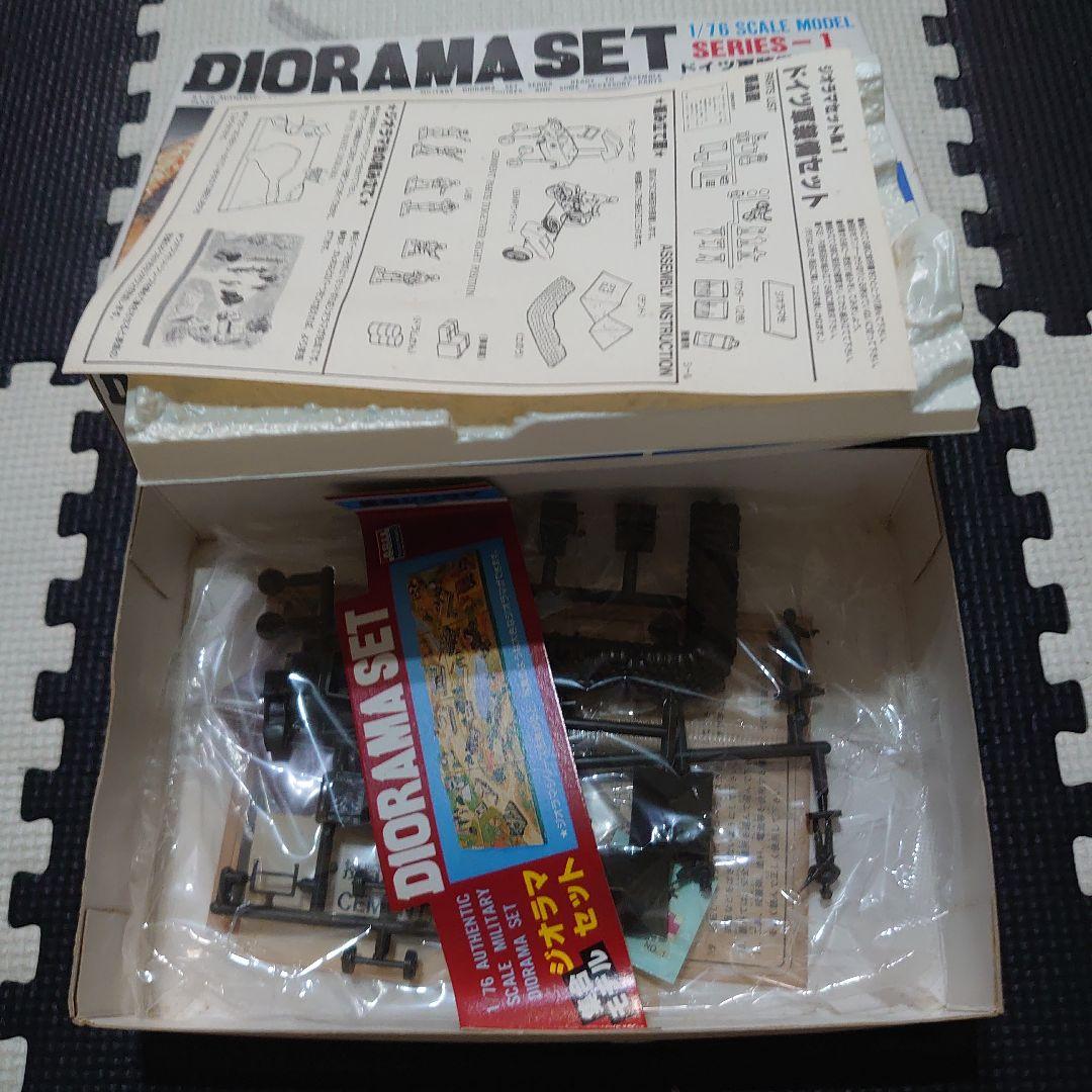 超レア！アリイ情景モデル集合ジオラマセット1/76シリーズ1ドイツ軍装備セット