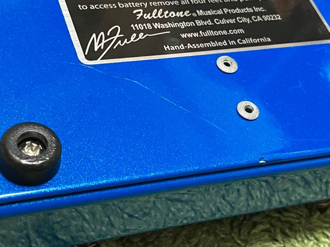 ギター fulltone full-drive 2 mosfet