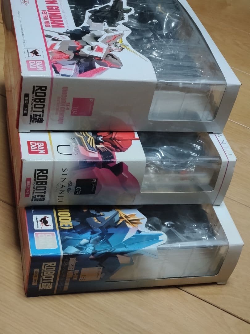 ROBOT魂　ユニコーンシリーズ3体セット