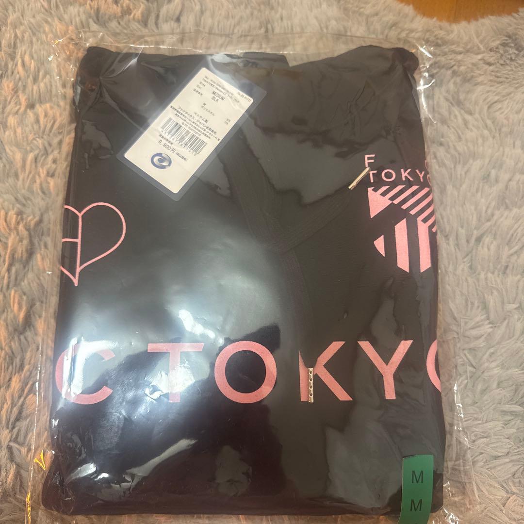 FC東京×BLACKPINK ブラック ロゴ フーディ【Mサイズ】