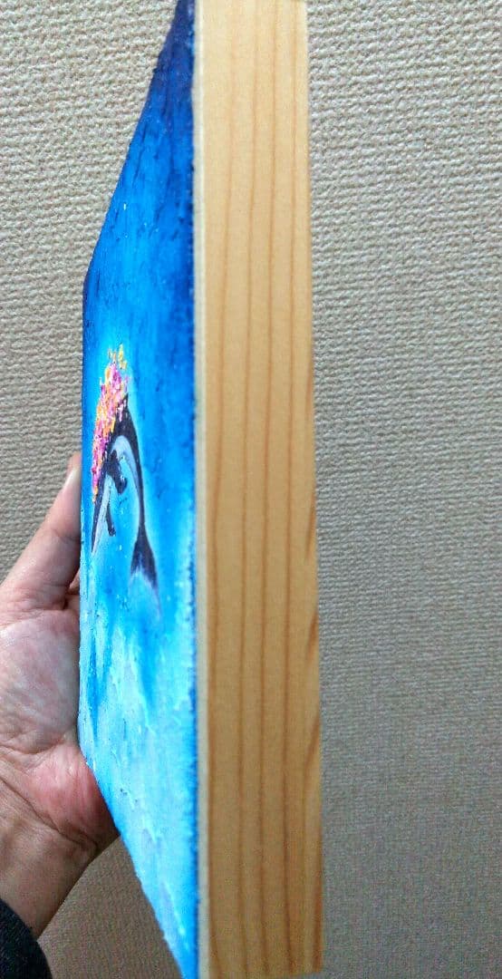 小さなアート『幸せをはこぶ鯨』