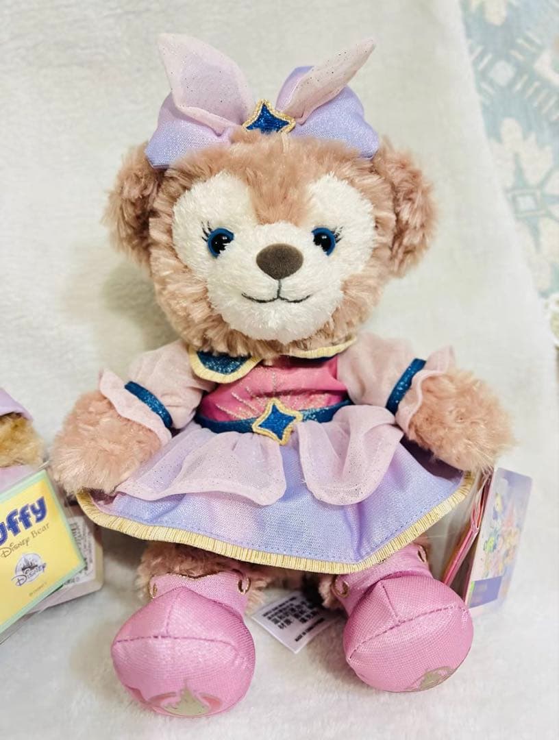 上海ディズニー　10周年　ダッフィー シェリーメイ　ぬいぐるみss