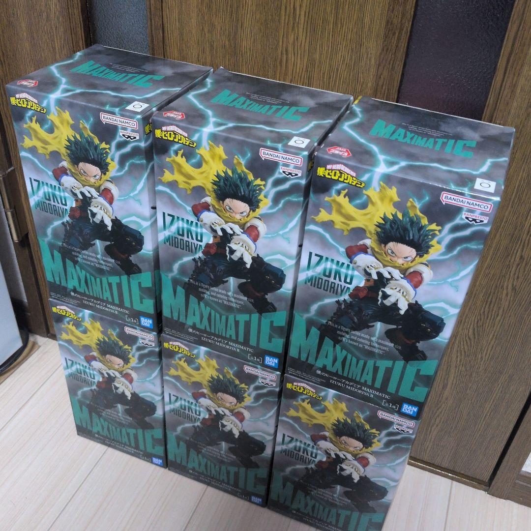 僕のヒーローアカデミア 緑谷出久 MAXIMATIC フィギュア　6体セット