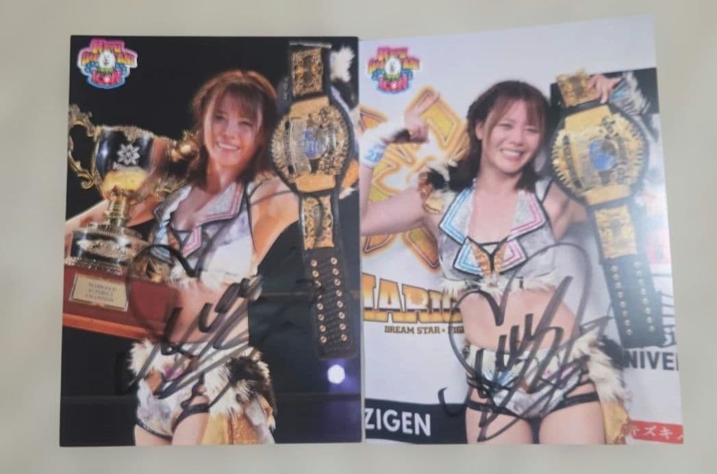 マリーゴールド　岩谷麻優　ポートレートセット④　女子プロレス