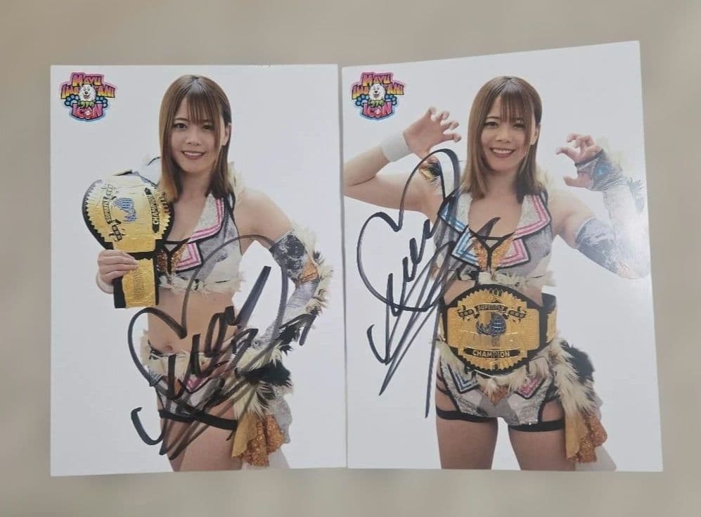 マリーゴールド　岩谷麻優　ポートレートセット④　女子プロレス