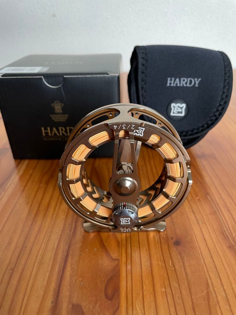 HARDY ウルトラクリックUCL3000ゴールド 2/3/4番　左巻き