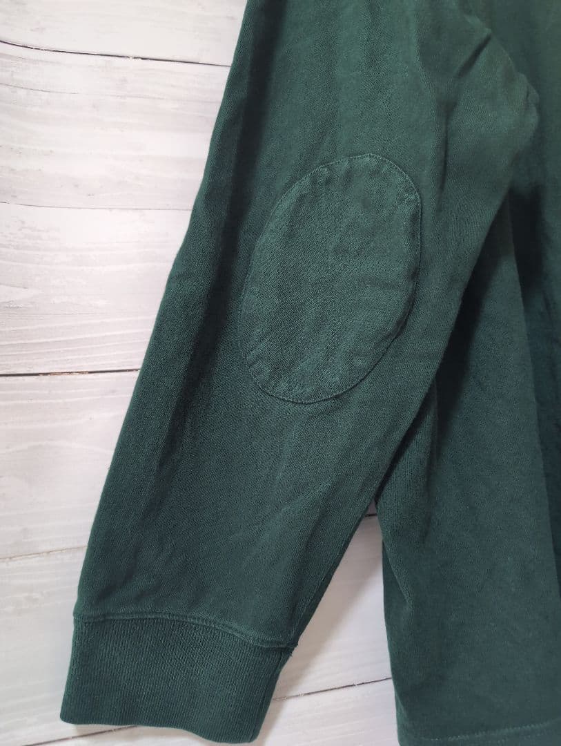 90Ｓ古着ぽろラルフローレンラガーシャツ刺繍ロゴ長袖Ｔ