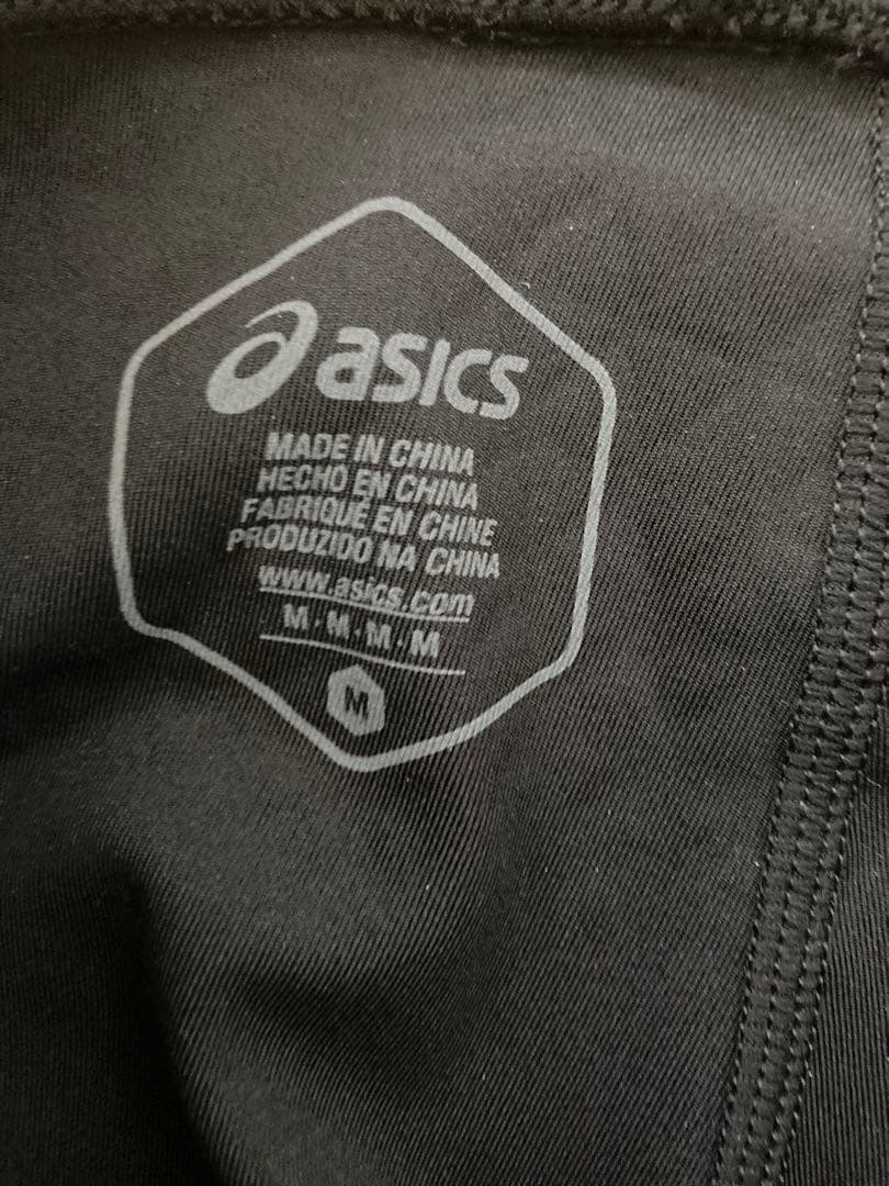 asics ロングタイツ　ブラックM