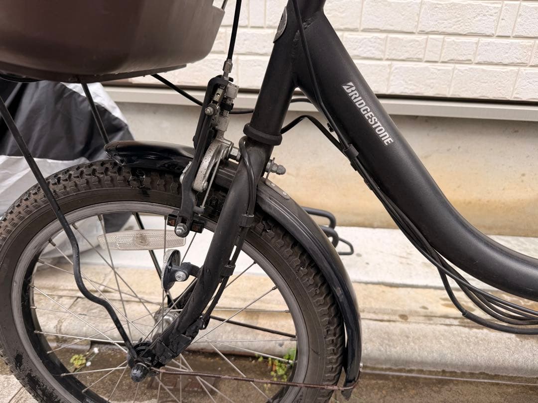 ブリヂストン 電動アシスト自転車 チャイルドシート付き