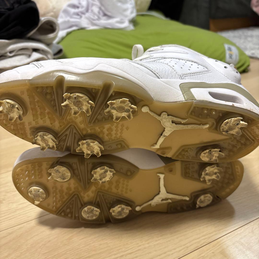 エアジョーダン ゴルフシューズ ホワイト