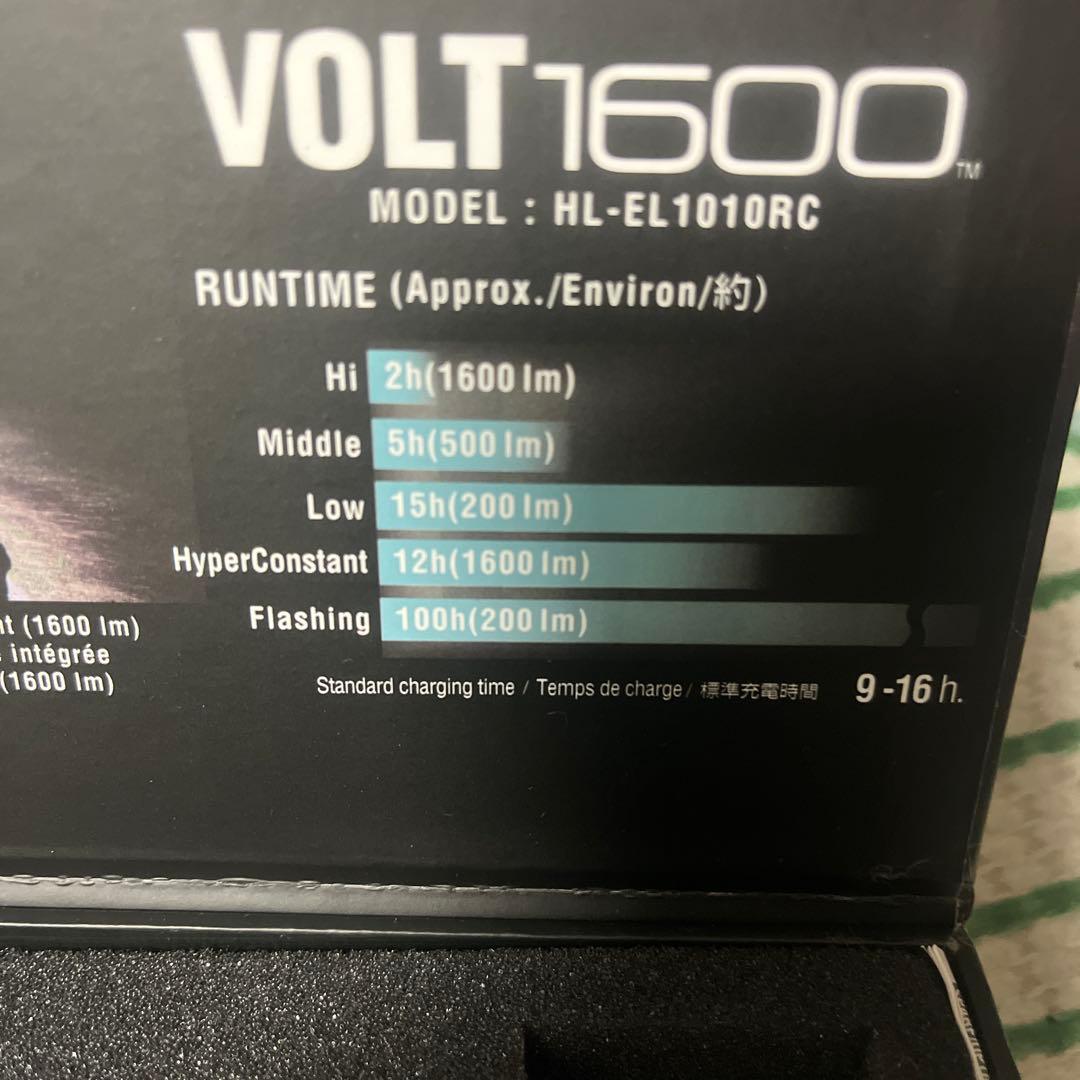CATEYE VOLT1600 USB充電式ヘッドライト