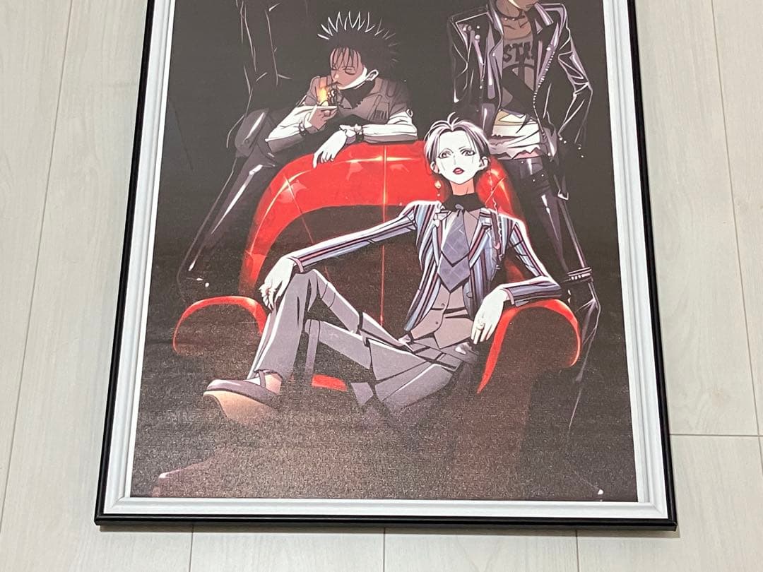 【額縁付き】 A2ポスター NANA ナナ ブラックストーンズ アニメ 黒