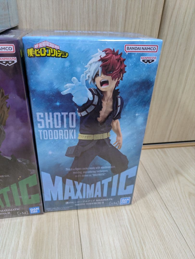 【新品】僕のヒーローアカデミア MAXIMATIC フィギュア 4種セット