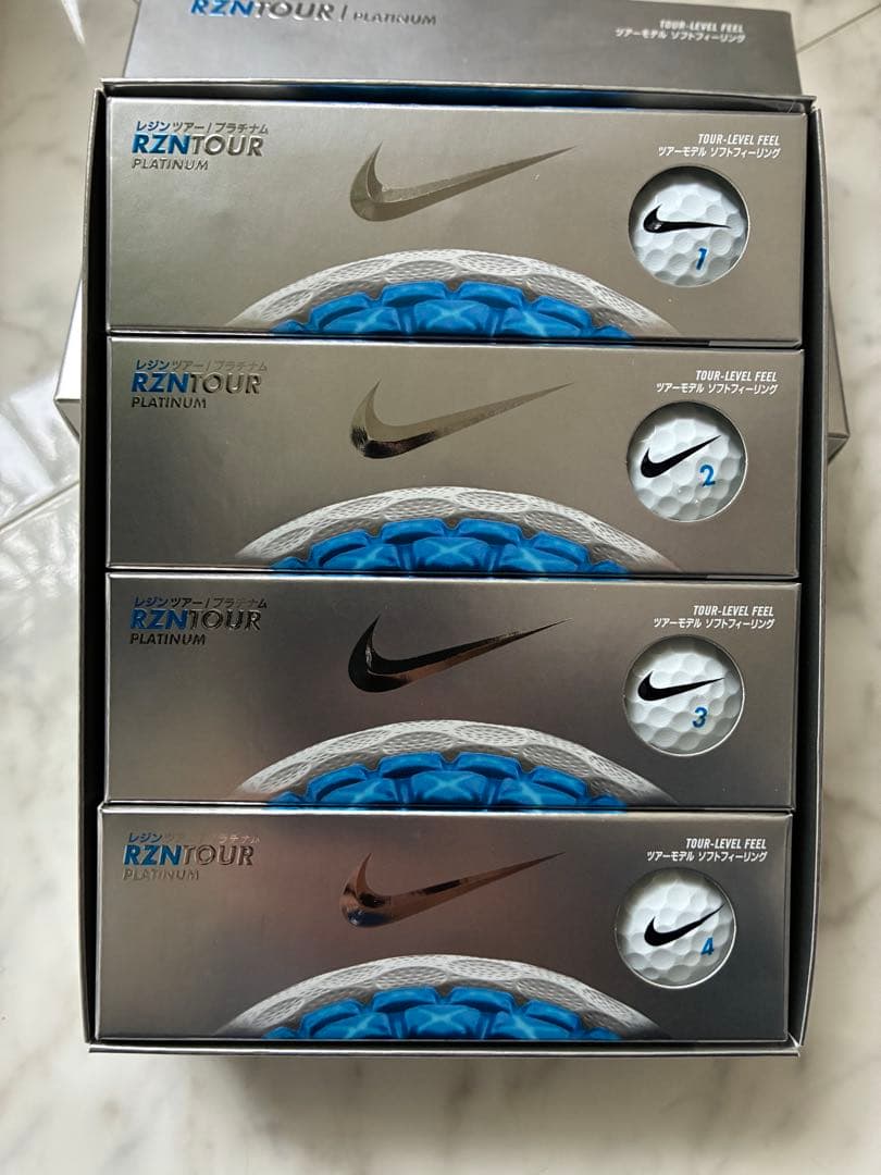 ナイキ ツアープラチナム ゴルフボール NIKE GOLF RZN 1ダース