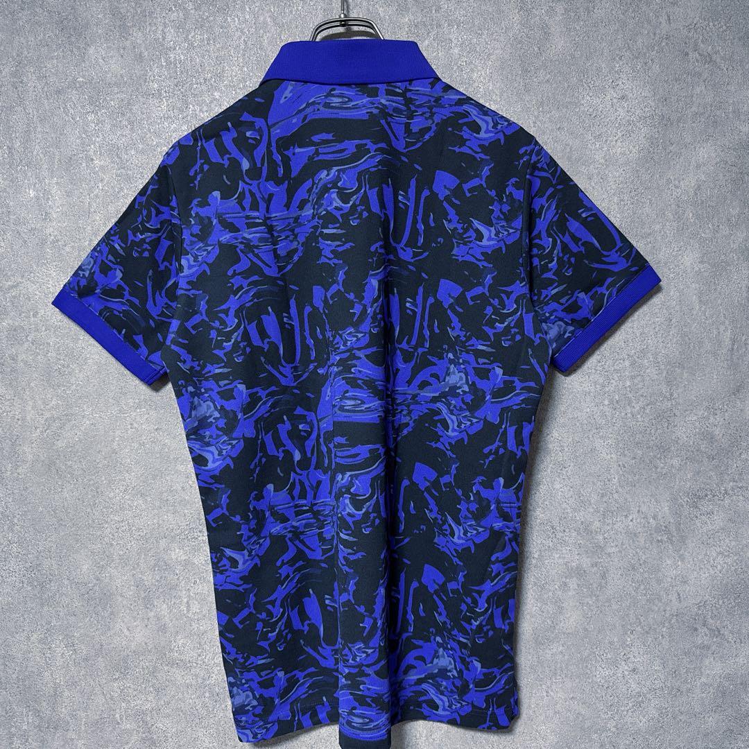 le coq sportif golf ルコック 総柄 半袖 ポロシャツ ウェア
