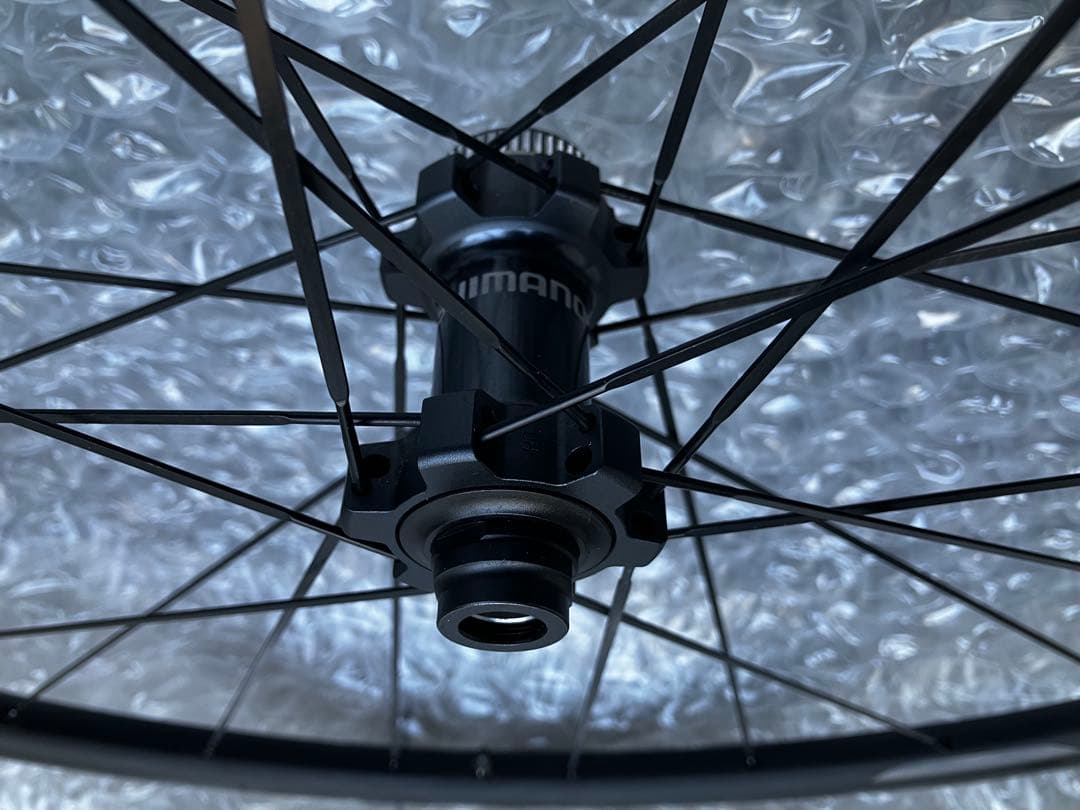 Shimano WH-RS370 チューブレス ディスクブレーキ ホイールセット