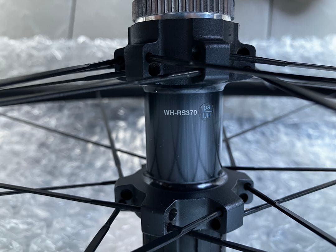 Shimano WH-RS370 チューブレス ディスクブレーキ ホイールセット