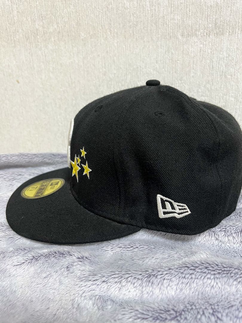 【美品】旧ロゴ　横浜（ヨコハマ）ベイスターズ　ブラック　キャップ　NewEra
